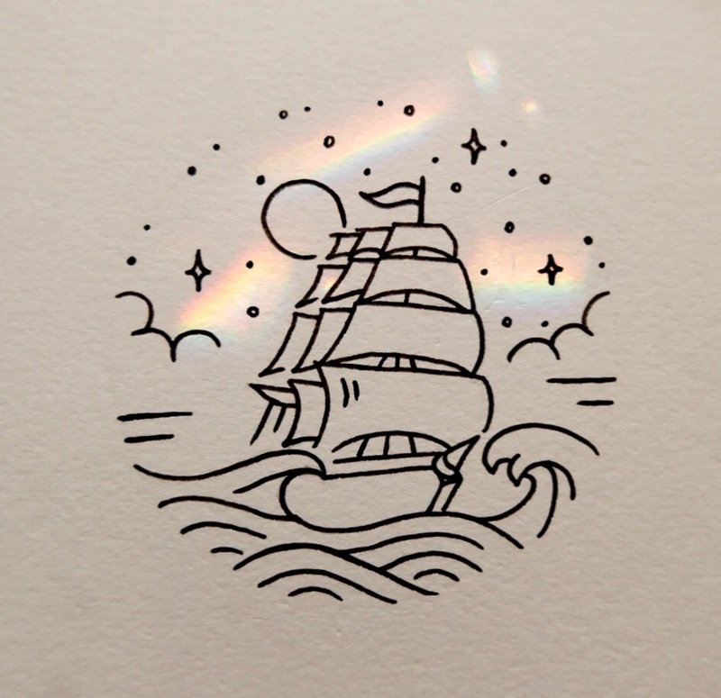 vẽ thuyền đơn giản 41