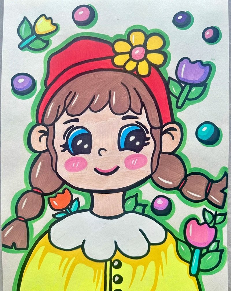 vẽ tranh chân dung