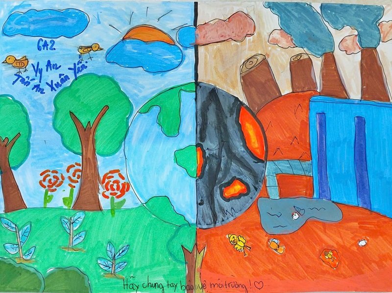 vẽ tranh cổ động 13