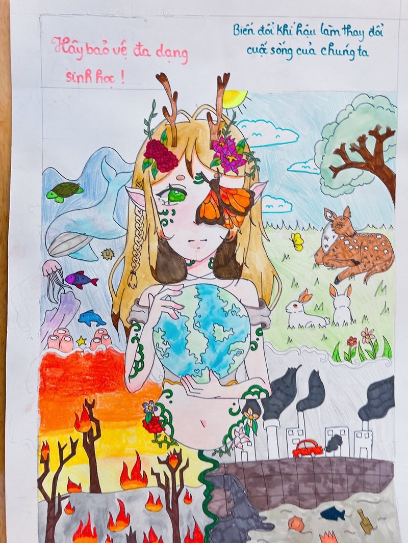 vẽ tranh cổ động 30