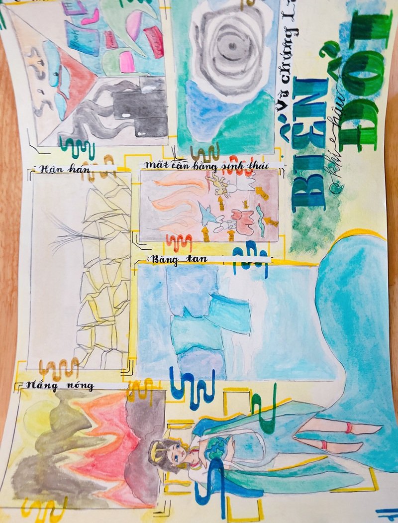 vẽ tranh cổ động 34