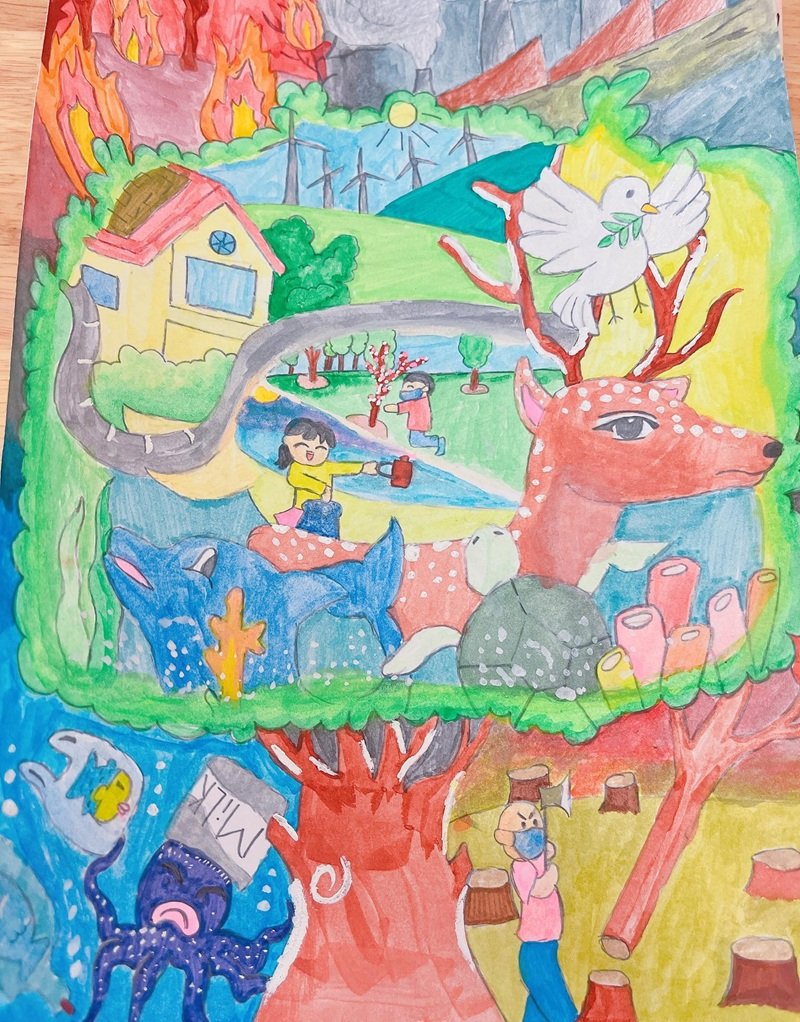 vẽ tranh cổ động 37