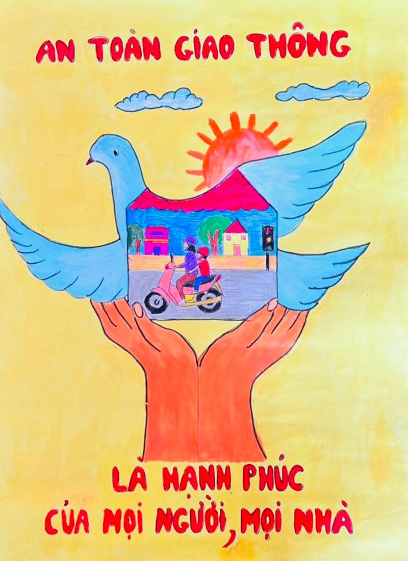 vẽ tranh cổ động 4