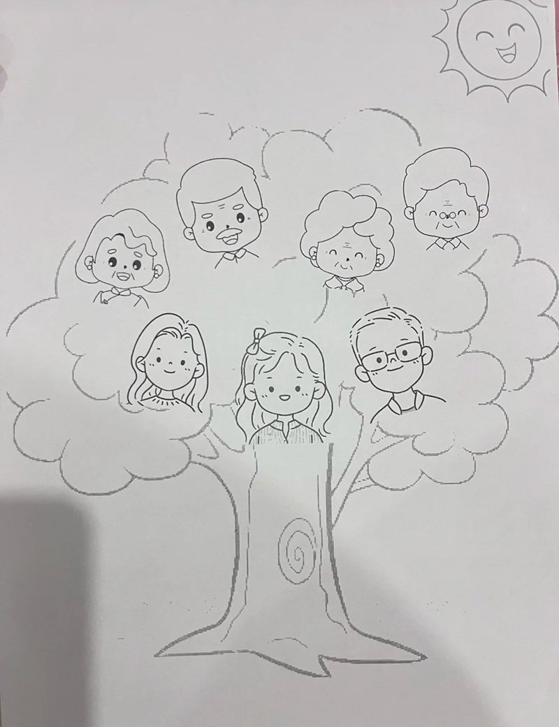 vẽ tranh đề tài gia đình 28