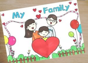 Top 90+ vẽ tranh đề tài gia đình lớp 8 đẹp nhất ý nghĩa