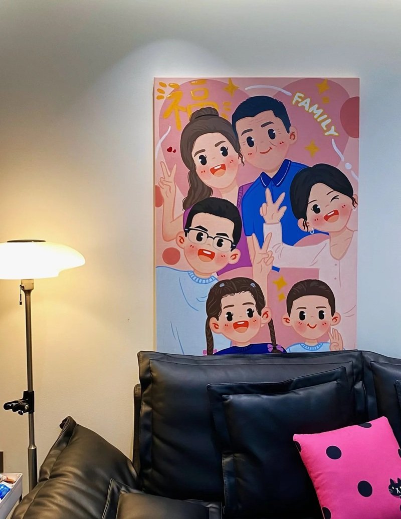 vẽ tranh đề tài gia đình 31