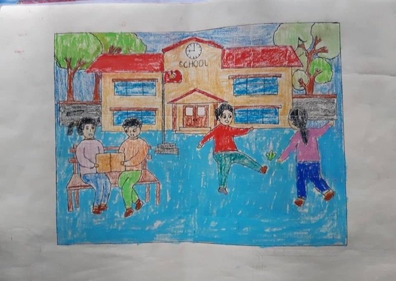 vẽ tranh đề tài ước mơ của em 17