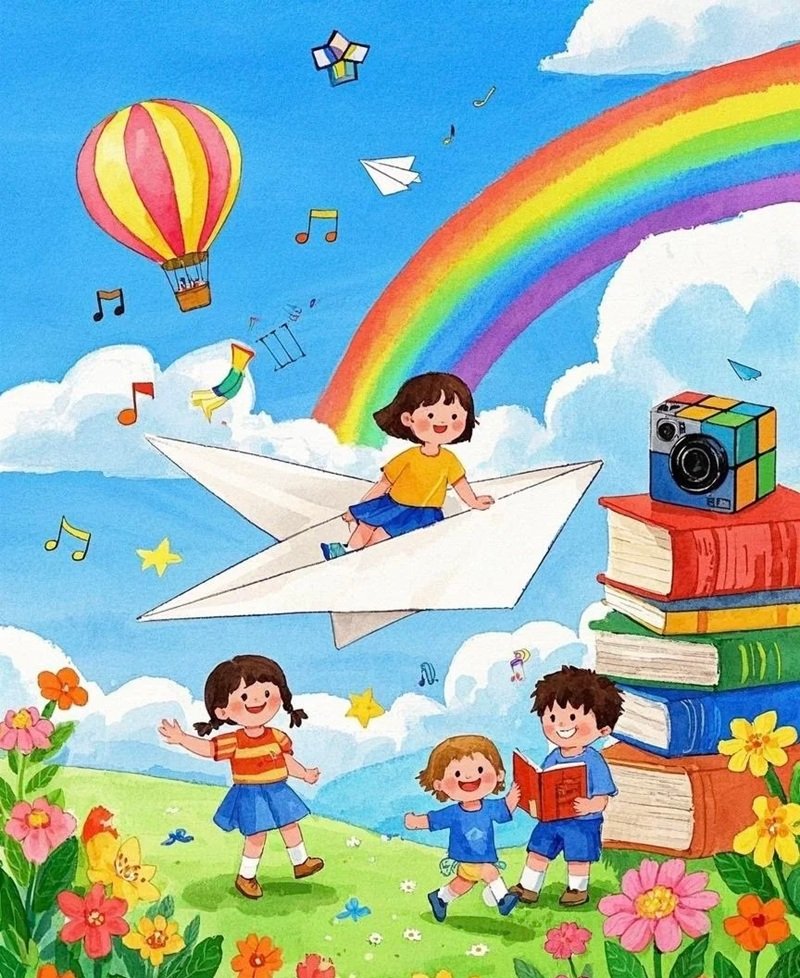 vẽ tranh đề tài ước mơ của em 31