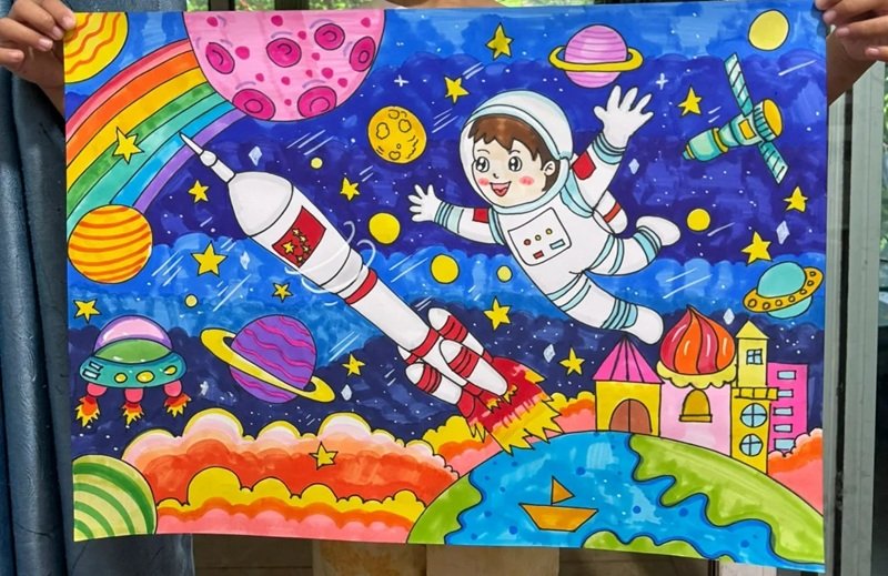 vẽ tranh đề tài ước mơ của em 43