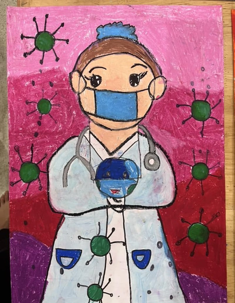 vẽ tranh đề tài ước mơ của em 8