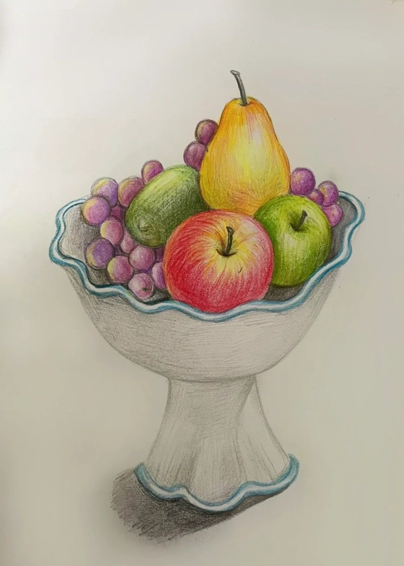 vẽ tranh tĩnh vật 12