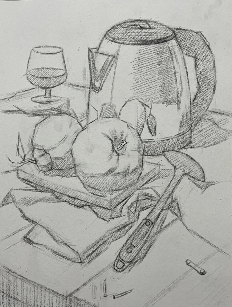 vẽ tranh tĩnh vật 15