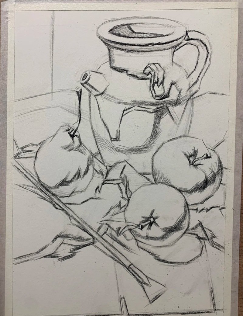 vẽ tranh tĩnh vật 22