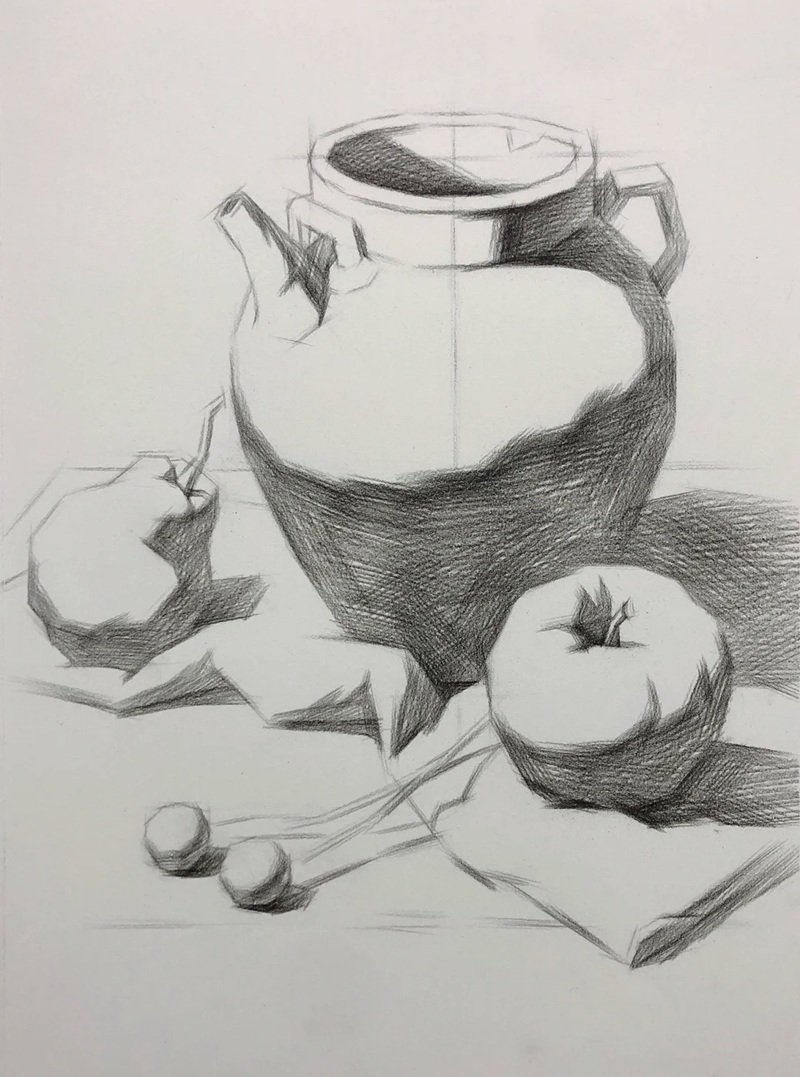 vẽ tranh tĩnh vật 7