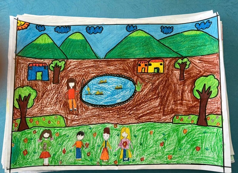 vẽ tranh tương lai xanh 20