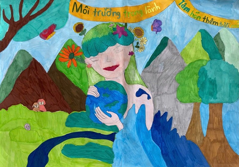vẽ tương lai xanh 16
