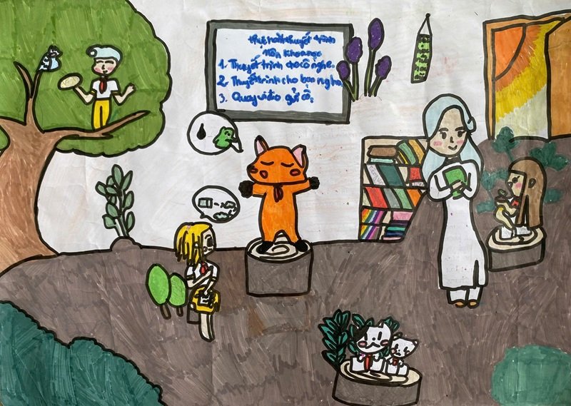 vẽ tương lai xanh 21