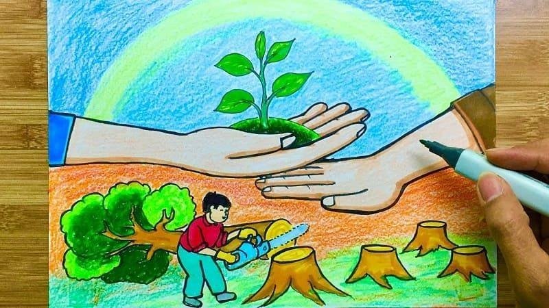 vẽ tương lai xanh 27