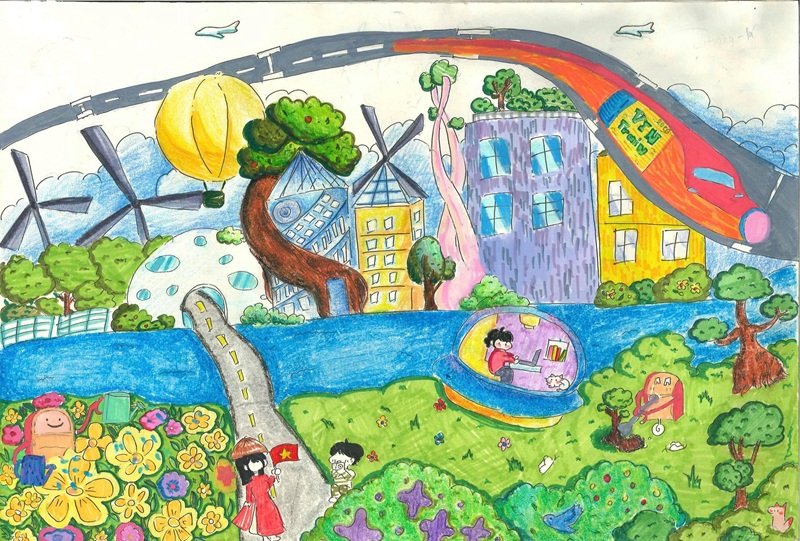 vẽ tương lai xanh 28