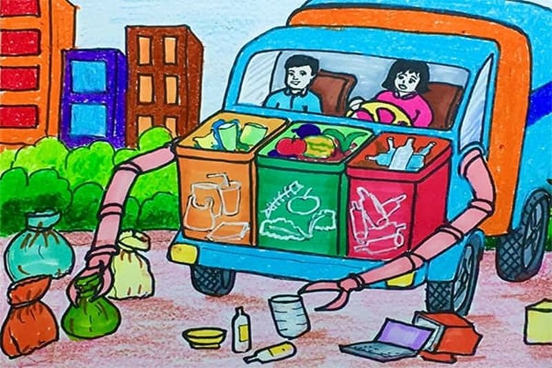 vẽ tương lai xanh 3