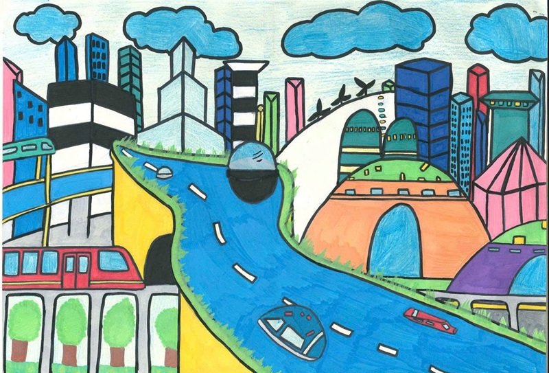 vẽ tương lai xanh 33