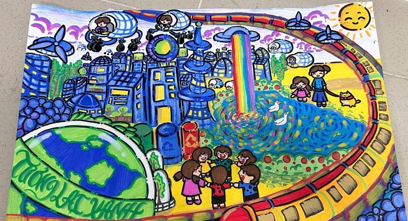 vẽ tương lai xanh 37