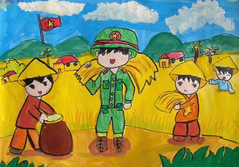 vẽ tương lai xanh 9