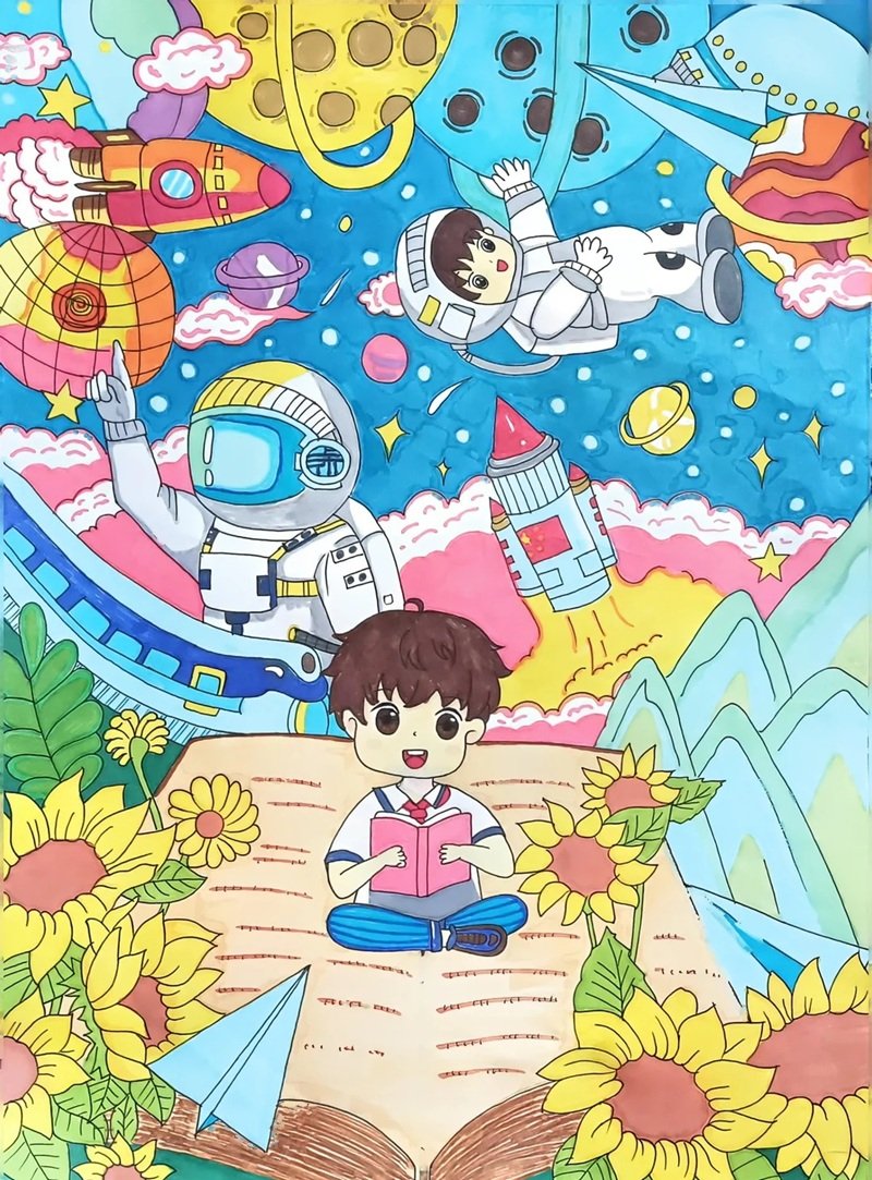 vẽ ước mơ của em