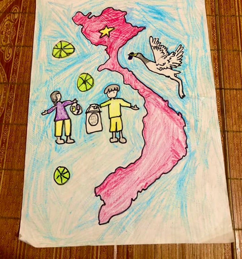 vẽ về ý tưởng trẻ thơ 26