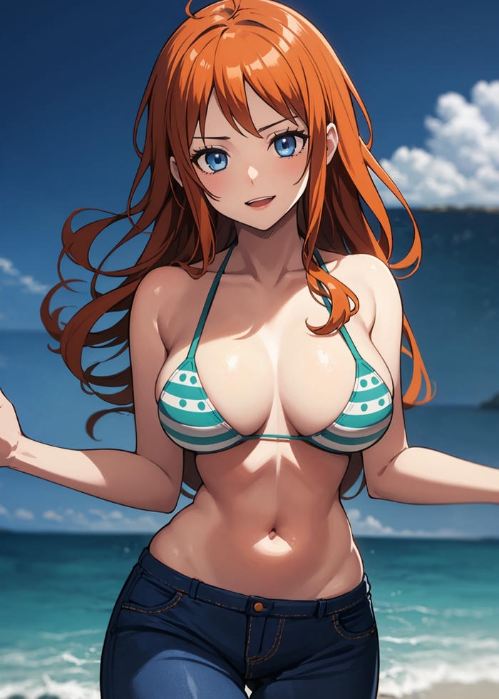 Ảnh Nami bikini mang ánh nhìn tinh nghịch đầy cuốn hút
