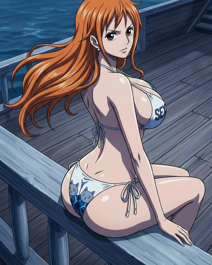 Ảnh Nami bikini mang nét duyên dáng cùng biểu cảm tươi tắn
