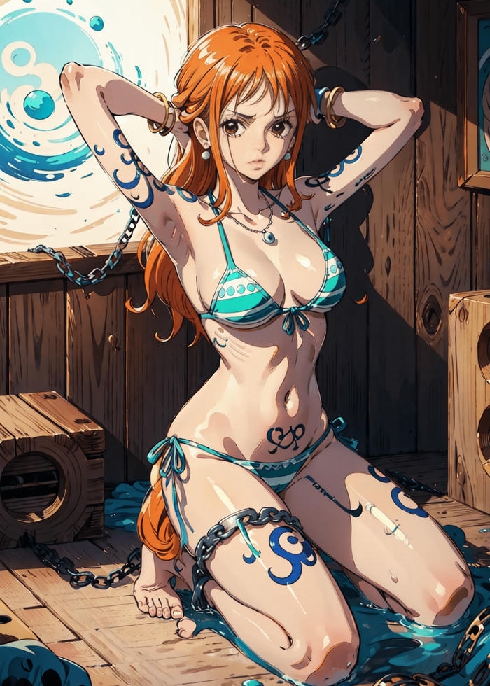 Ảnh Nami bikini mang phong thái năng động và duyên dáng