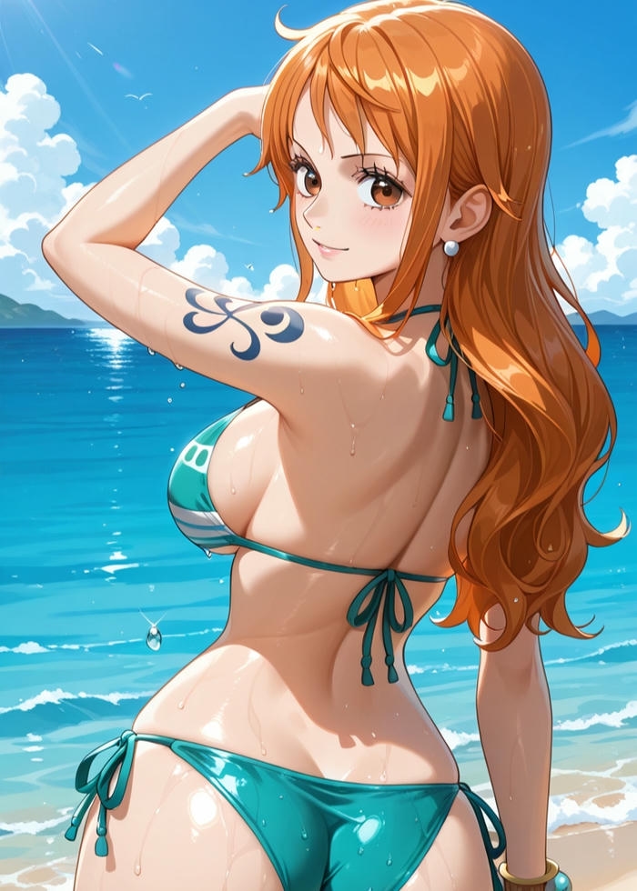 Ảnh Nami bikini mang vẻ ngoài xinh đẹp đầy sức sống