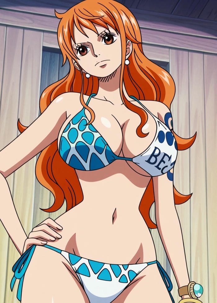 Ảnh Nami bikini thể hiện thần thái tự nhiên đầy sức hút