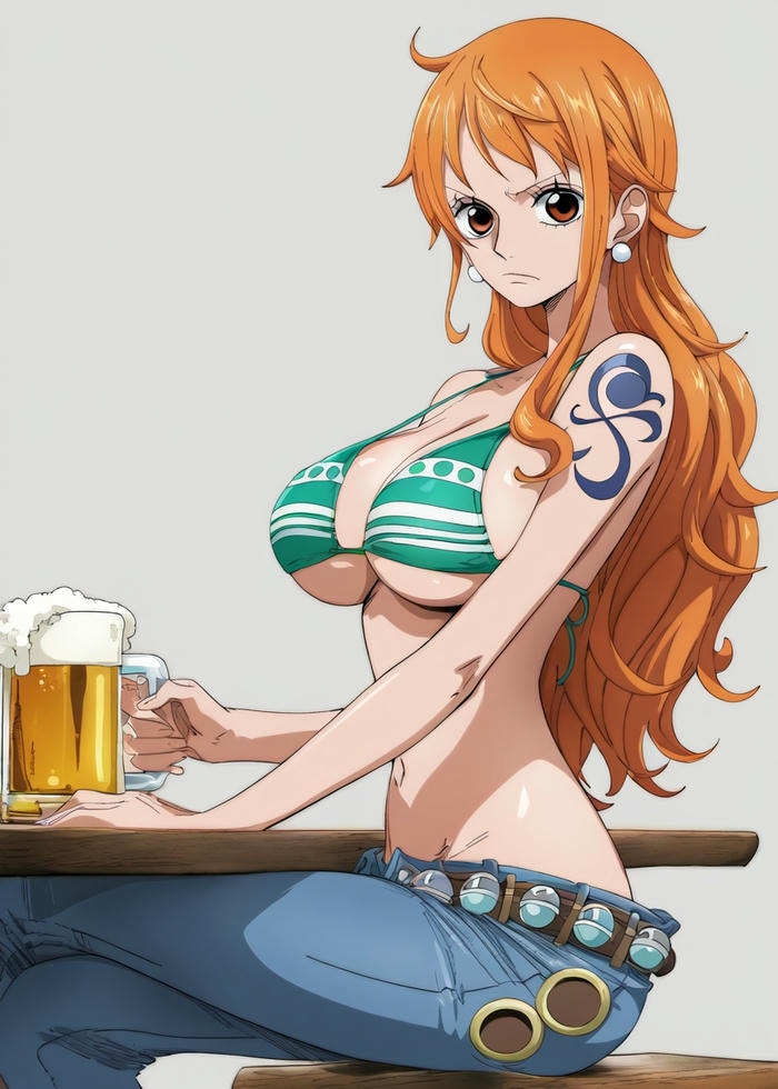 Ảnh Nami bikini với gương mặt xinh xắn đầy sức hút