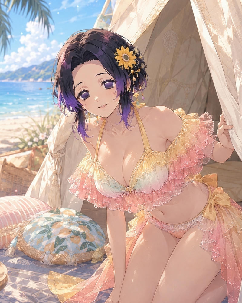 Shinobu sexy nổi bật qua vẻ đẹp ngọt ngào cuốn hút