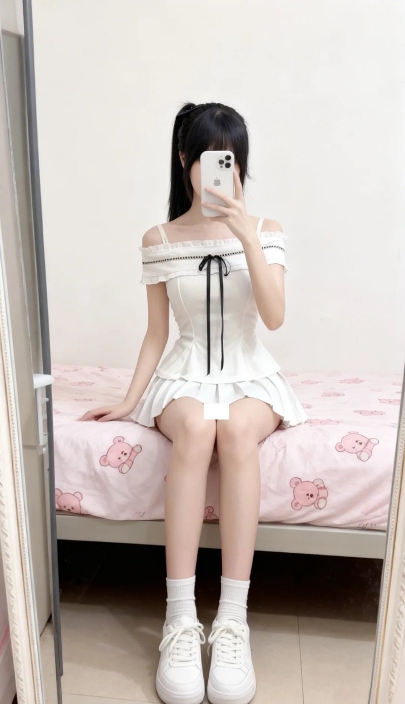 ảnh gái xinh che mặt bằng điện thoại 21