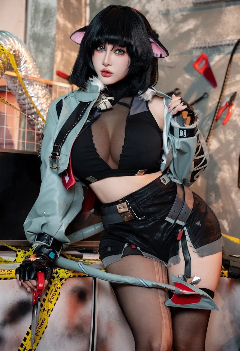 cosplay lộ hàng 34
