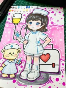78+ Tranh chủ đề nghề nghiệp và hành trình ước mơ