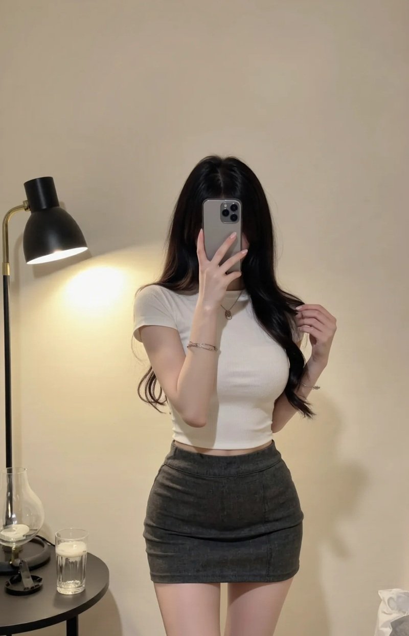 gái xinh che mặt 15