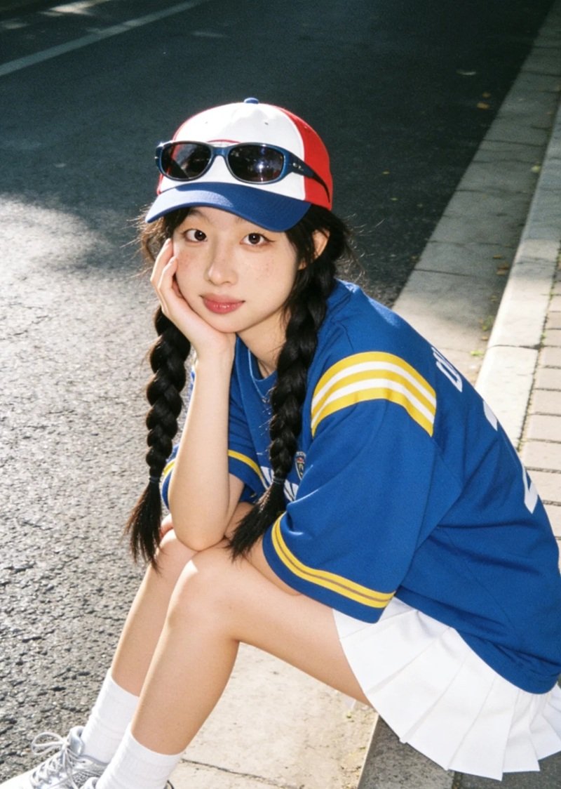 gái xinh mặc váy ngắn 11