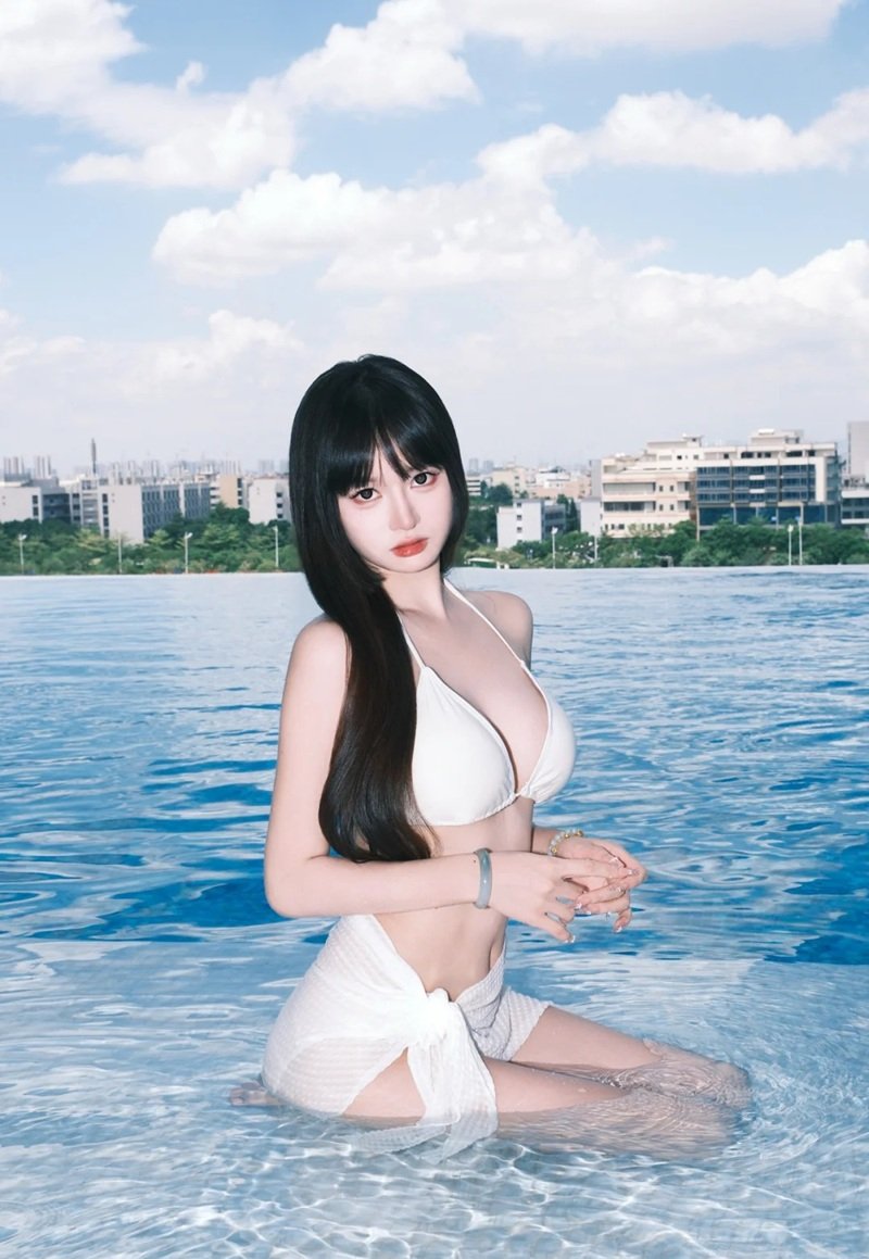 gái xinh trung quốc mặc bikini​ 26