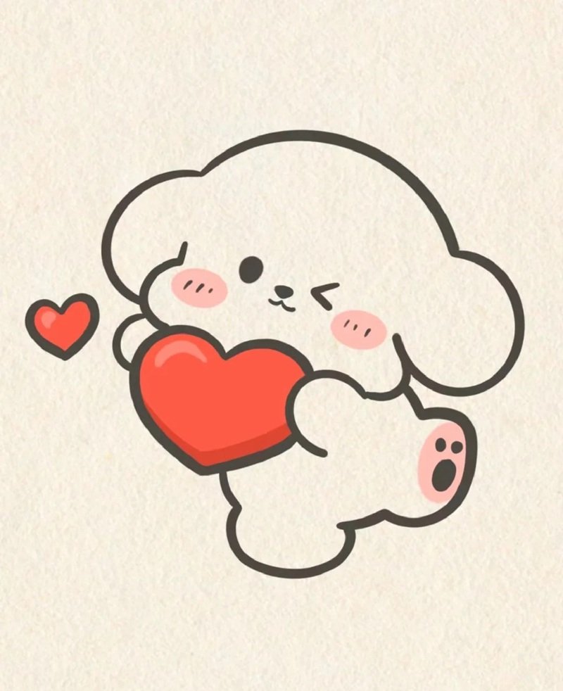 hình vẽ cute đáng yêu 11