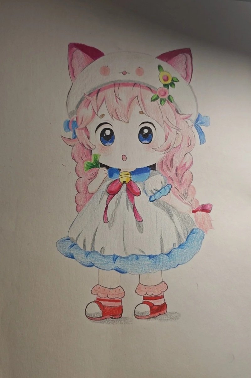 hình vẽ cute đáng yêu con gái 25