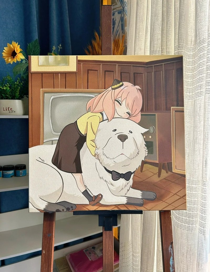 hình vẽ cute đáng yêu con gái 29