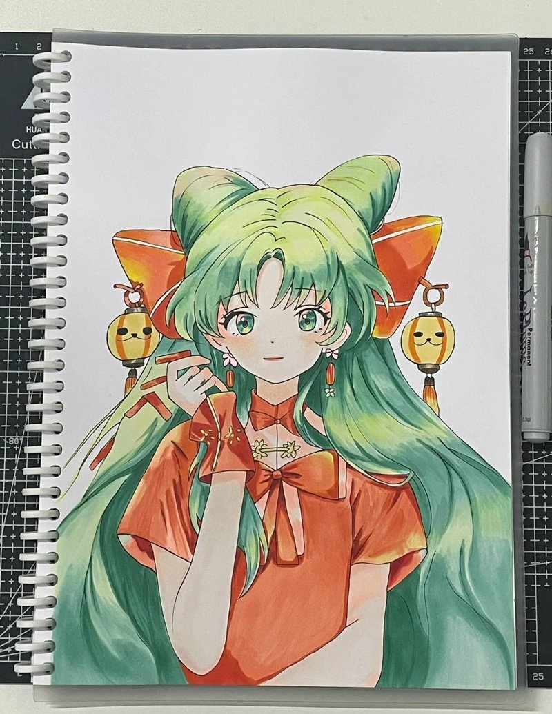 hình vẽ cute đáng yêu con gái 34