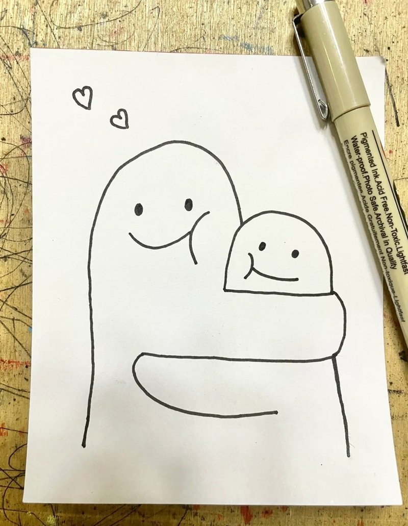 hình vẽ cute đơn giản 23