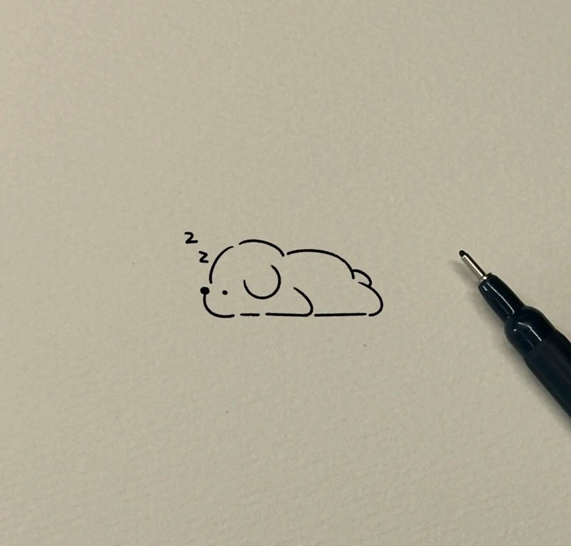 hình vẽ cute đơn giản 26