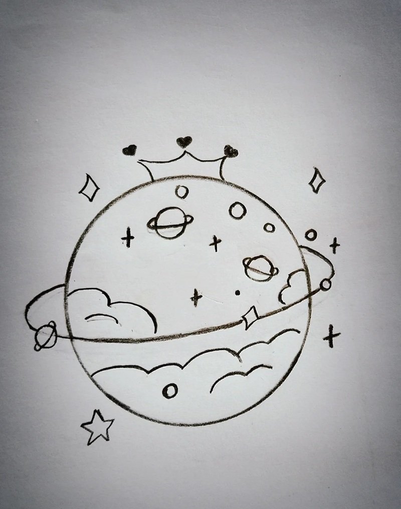 hình vẽ nhỏ cute đơn giản 11