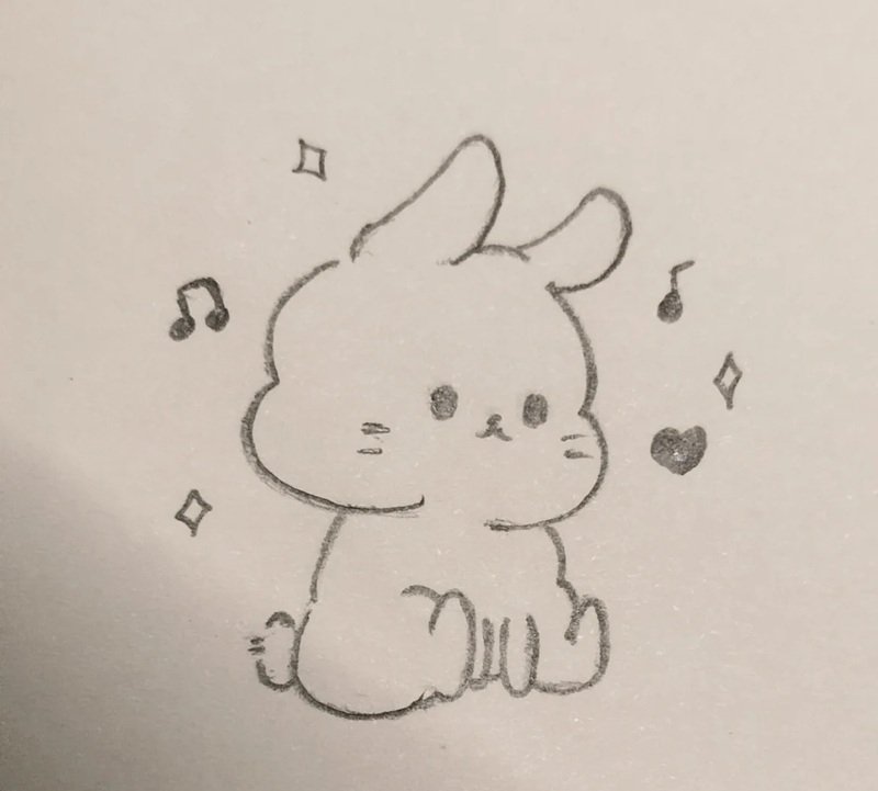 hình vẽ nhỏ cute đơn giản 14